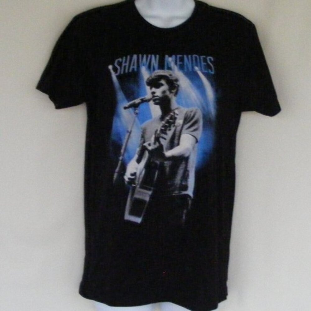 SHAWN MENDES Concert Tshirt, S, 2 sided, Black, SS